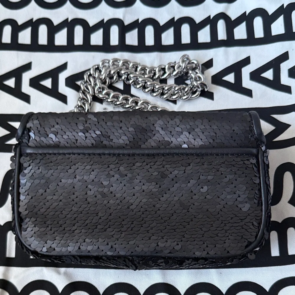 Marc Jacobs Sequin J Marc Mini Shoulder Bag - Picture 5 of 5